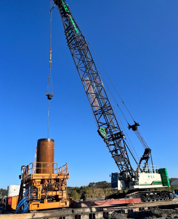 全周回転式オールケーシング工法の画像