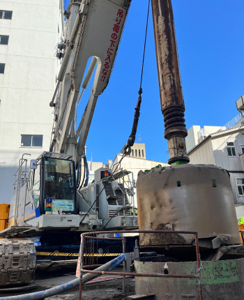 アースドリル工法の画像